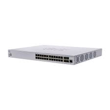 Cisco Switch 24 Port GigaBit Managed  , 4 x 10G SFP \ CBS350-24XT-EU