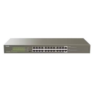 Tenda Switch, 24-Port Gigabit, PoE 250W \ TEG1124P-24-250W
